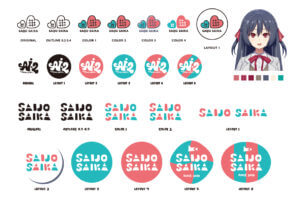 ロゴ制作のデザイン案