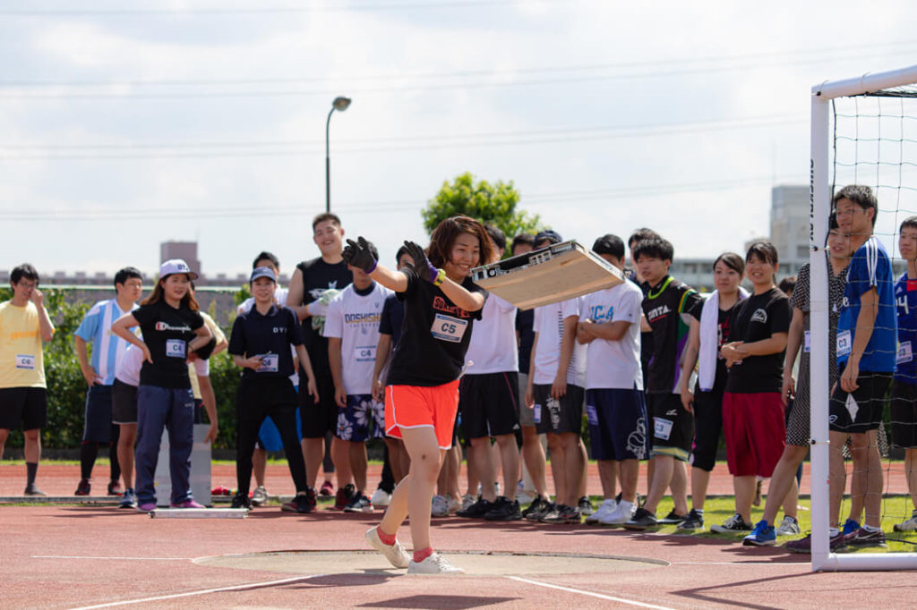 ハンデも活かして男性顔負けの好記録