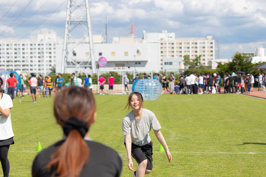投げ手も重要な水風船キャッチ