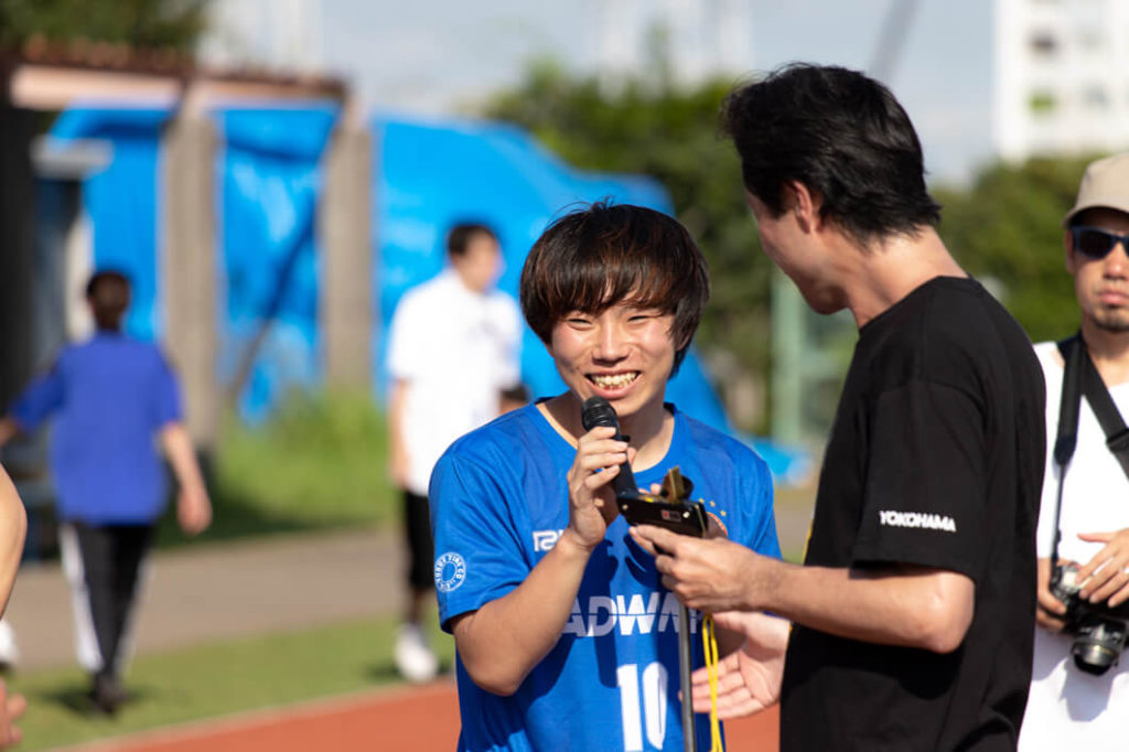 スタート前に意気込みを語る今年の新卒デザイナー・ファン太