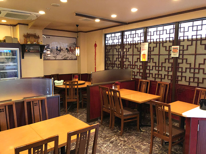 新宿御苑ランチ-中国料理 味華楼-店内
